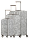 Travelite Travelite utazóbőrönd szett Lascana Edition S,M,L Champagne