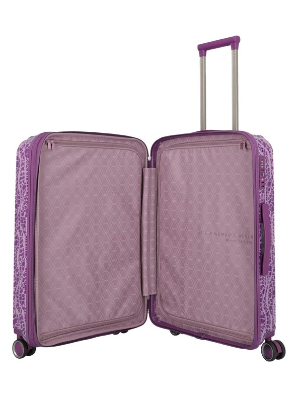 Travelite Travelite utazóbőrönd Lascana Edition M Plum