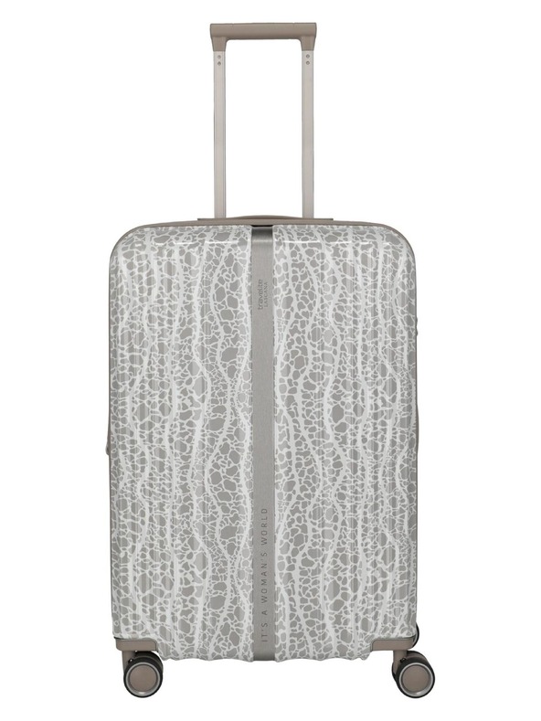 Travelite Travelite utazóbőrönd Lascana Edition M Champagne