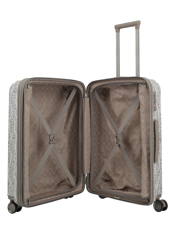 Travelite Travelite utazóbőrönd Lascana Edition M Champagne