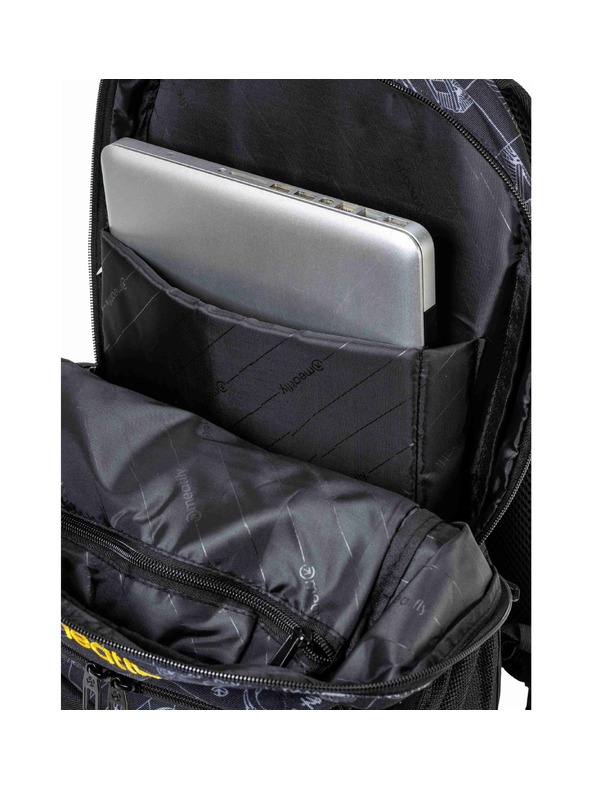 Meatfly Meatfly hátizsák Basejumper Blueprint Black 22 L
