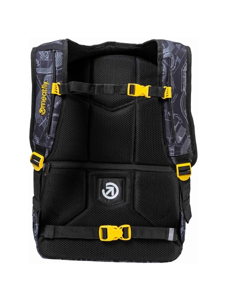 Meatfly Meatfly hátizsák Exile Blueprint Black 24 L