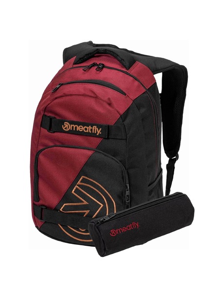 Meatfly Meatfly hátizsák Exile Red Brown 24 L