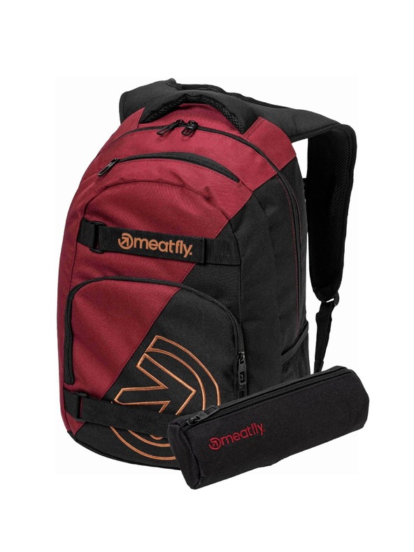 Meatfly Meatfly hátizsák Exile Red Brown 24 L
