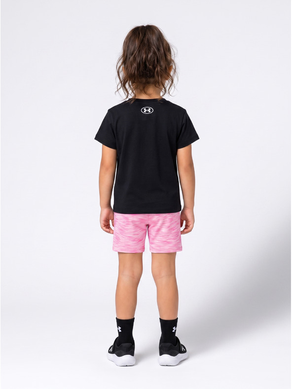 Under Armour Lány szett Under Armour UA TWIST BIKE SHORT SET-BLK