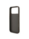 Guess Guess PU 4G Metal Logo Hátlap iPhone 18 Pro Brown