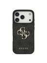Guess Guess PU 4G Metal Logo Hátlap iPhone 18 Pro Grey