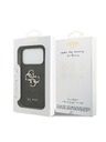 Guess Guess PU 4G Metal Logo Hátlap iPhone 18 Pro Grey