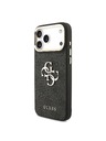 Guess Guess PU Leather 4G Metal Logo Gold Frame Hátlap iPhone 18 Pro Max Black