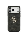 Guess Guess PU 4G Metal Logo Hátlap iPhone 18 Pro Max Grey