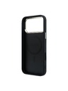 Guess Guess PU Leather 4G Gold Frame MagSafe Hátlap iPhone 18 Pro Max Black