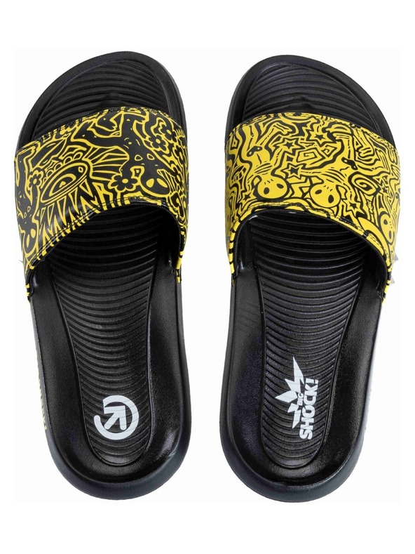 Meatfly Meatfly papucsok Tonny Big Shock Black / Yellow