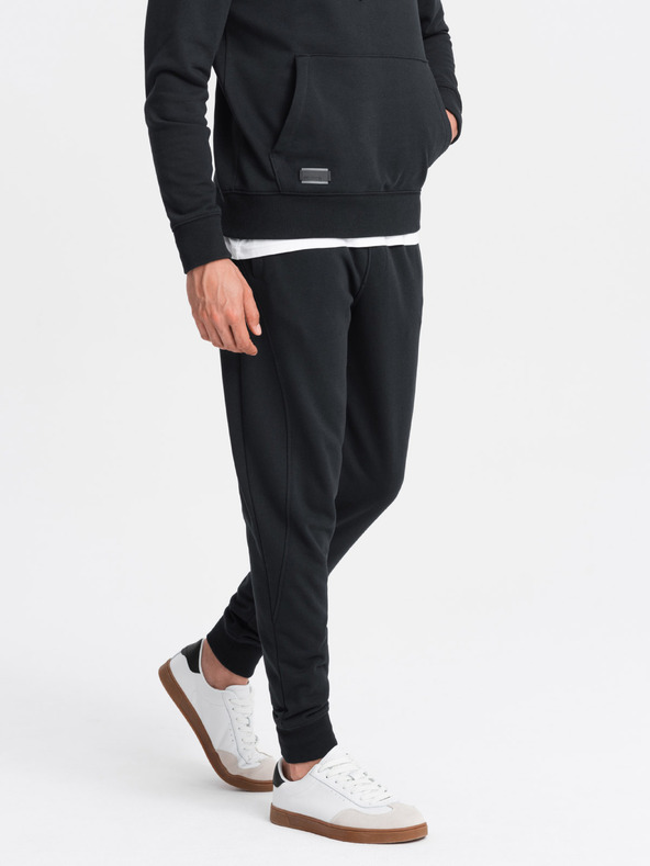 Ombre Clothing Férfi pamut melegítőnadrág BASIC Ombre Clothing