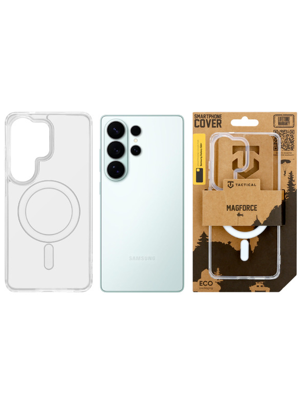 Tactical Tactical MagForce Tok Samsung Galaxy S26 Ultra számára Átlátszó