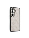 Guess Guess PU Leather 4G Gold Frame Magnetic Hátlap Samsung Galaxy S26-hoz Rózsaszín
