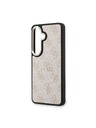 Guess Guess PU Leather 4G Gold Frame Magnetic Hátlap Samsung Galaxy S26-hoz Rózsaszín