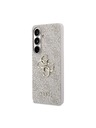 Guess Guess PU 4G Metal Logo Hátlap Samsung Galaxy S26-hoz Rózsaszín
