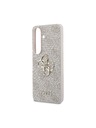 Guess Guess PU 4G Metal Logo Hátlap Samsung Galaxy S26-hoz Rózsaszín