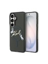 Karl Lagerfeld Karl Lagerfeld IML Choupette Karl Script Logo Mágneses Hátsó Tok Samsung Galaxy S26 Black