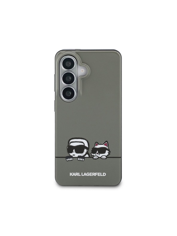 Karl Lagerfeld Karl Lagerfeld IML K&CH Peekaboo Logo Mágneses Hátsó Tok Samsung Galaxy S26 Black