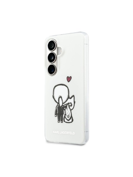 Karl Lagerfeld Karl Lagerfeld IML K&CH Hátsó Logo Mágneses Hátsó Tok Samsung Galaxy S26 Átlátszó