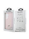 Karl Lagerfeld Karl Lagerfeld Szemcsés PU Bőr K&CH Fejek Mágneses Hátsó Tok Samsung Galaxy S26 Pink