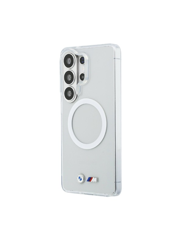 BMW BMW M IML Fém Logo Mágneses Hátsó Tok Samsung Galaxy S26 Ultra Átlátszó