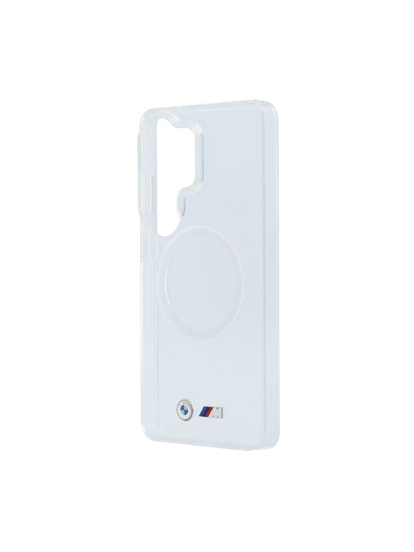 BMW BMW M IML Fém Logo Mágneses Hátsó Tok Samsung Galaxy S26 Ultra Átlátszó