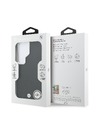 BMW BMW Aláírás PU Bőr Fém Logo Mágneses Hátsó Tok Samsung Galaxy S26 Ultra Black