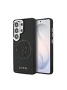 Guess Guess PU Perforált 4G Logo Mágneses Hátsó Tok Samsung Galaxy S26 Ultra Black