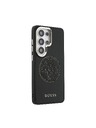 Guess Guess PU Perforált 4G Logo Mágneses Hátsó Tok Samsung Galaxy S26 Ultra Black