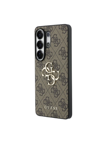 Guess Guess PU 4G Metal Logo Hátsó Tok Samsung Galaxy S26 Ultra Brown