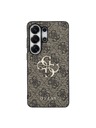 Guess Guess PU 4G Metal Logo Hátsó Tok Samsung Galaxy S26 Ultra Brown