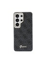 Guess Guess PU 4G Script Metal Logo Mágneses Hátsó Tok Samsung Galaxy S26 Ultra Black