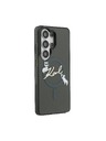 Karl Lagerfeld Karl Lagerfeld IML Choupette Karl Script Logo Mágneses Hátsó Tok Samsung Galaxy S26 Ultra Black