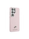 Karl Lagerfeld Karl Lagerfeld Grained PU Leather K&CH Heads Magnetic Hátlap Samsung Galaxy S26 Ultra számára Pink