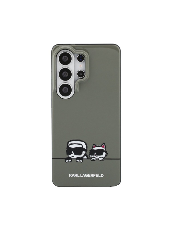 Karl Lagerfeld Karl Lagerfeld IML K&CH Peekaboo Logo Magnetic Hátlap Samsung Galaxy S26 Ultra számára Black