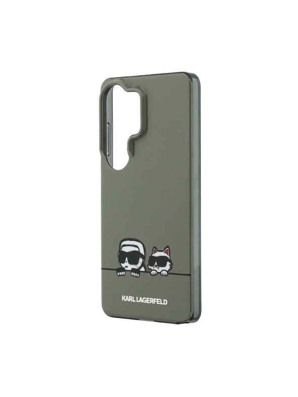 Karl Lagerfeld Karl Lagerfeld IML K&CH Peekaboo Logo Magnetic Hátlap Samsung Galaxy S26 Ultra számára Black