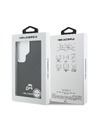 Karl Lagerfeld Karl Lagerfeld Grained PU Leather K&CH Heads Magnetic Hátlap Samsung Galaxy S26 Ultra számára Black