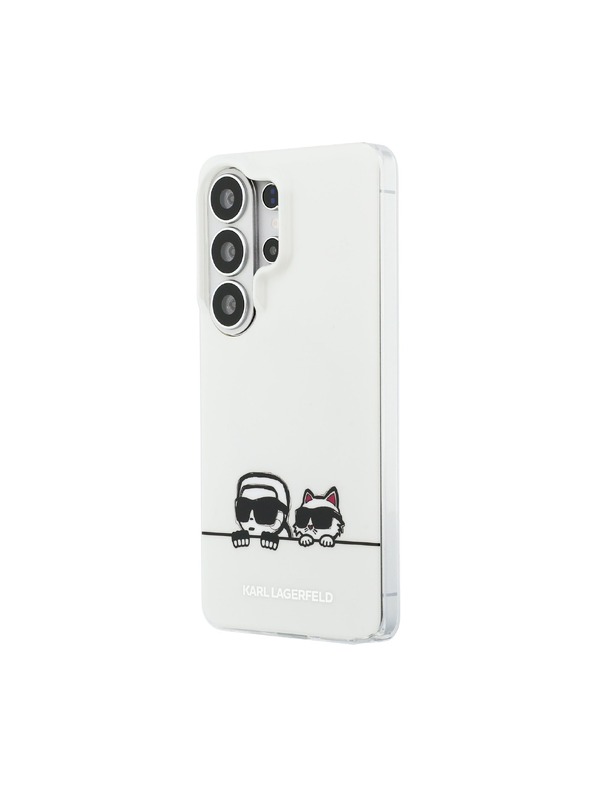 Karl Lagerfeld Karl Lagerfeld IML K&CH Peekaboo Logo Magnetic Hátlap Samsung Galaxy S26 Ultra számára White