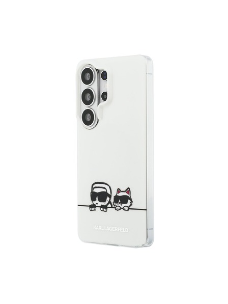 Karl Lagerfeld Karl Lagerfeld IML K&CH Peekaboo Logo Magnetic Hátlap Samsung Galaxy S26 Ultra számára White