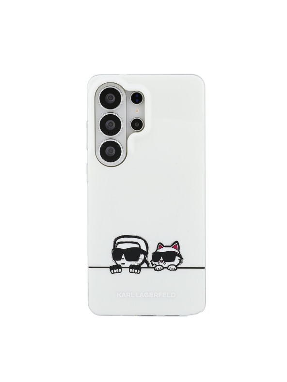 Karl Lagerfeld Karl Lagerfeld IML K&CH Peekaboo Logo Magnetic Hátlap Samsung Galaxy S26 Ultra számára White
