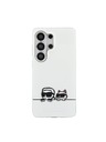 Karl Lagerfeld Karl Lagerfeld IML K&CH Peekaboo Logo Magnetic Hátlap Samsung Galaxy S26 Ultra számára White