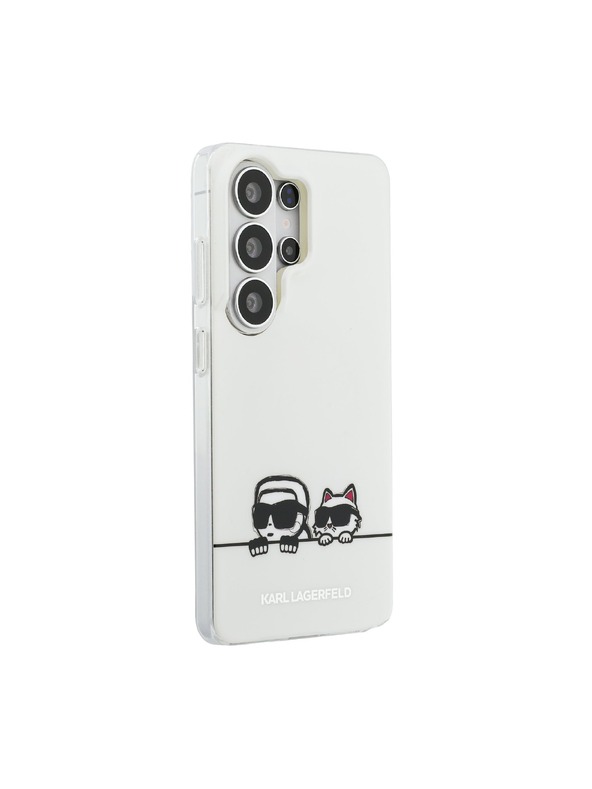 Karl Lagerfeld Karl Lagerfeld IML K&CH Peekaboo Logo Magnetic Hátlap Samsung Galaxy S26 Ultra számára White