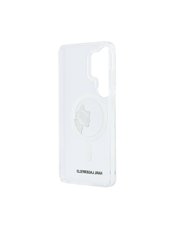 Karl Lagerfeld Karl Lagerfeld IML Choupette Peekaboo Logo Magnetic Hátlap Samsung Galaxy S26 Ultra számára Transparent