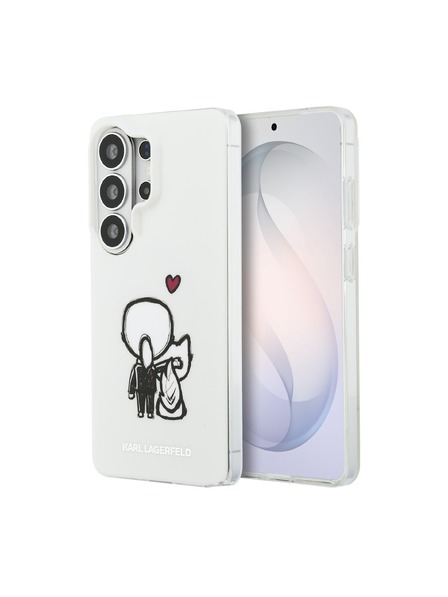 Karl Lagerfeld Karl Lagerfeld IML K&CH Back Logo Magnetic Hátlap Samsung Galaxy S26 Ultra számára Transparent