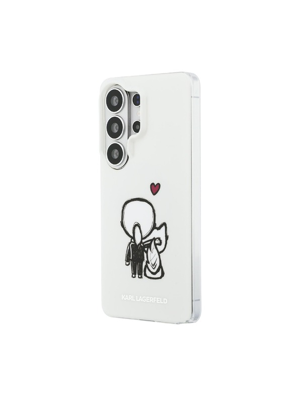 Karl Lagerfeld Karl Lagerfeld IML K&CH Back Logo Magnetic Hátlap Samsung Galaxy S26 Ultra számára Transparent