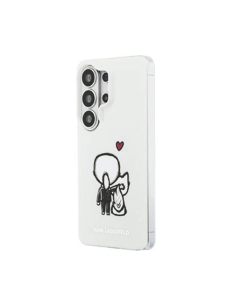 Karl Lagerfeld Karl Lagerfeld IML K&CH Back Logo Magnetic Hátlap Samsung Galaxy S26 Ultra számára Transparent