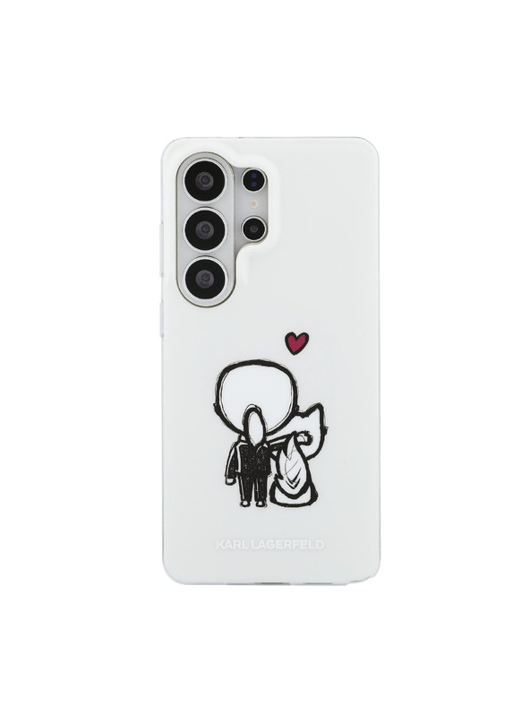 Karl Lagerfeld Karl Lagerfeld IML K&CH Back Logo Magnetic Hátlap Samsung Galaxy S26 Ultra számára Transparent