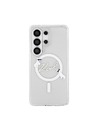 Karl Lagerfeld Karl Lagerfeld IML Choupette Karl Script Logo Magnetic Hátlap Samsung Galaxy S26 Ultra számára Transparent